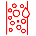 Blood Flow Vessel Cells icon