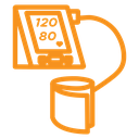 Blood pressure icon
