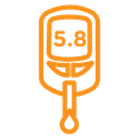 Blood sugar icon