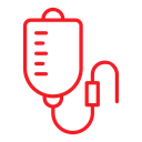 Blood transfusion icon