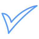 Bold Checkmark Tick icon