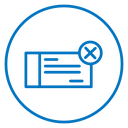 Bounced check icon