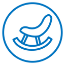 Bouncy seat icon