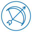 Bow arrow icon