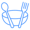 Bowl Fork Spoon icon