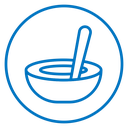Bowl of soup icon