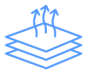 Breathable leather icon