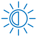 Brightness icon