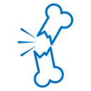 Broken bone icon