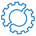 Broken gear icon