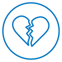 Broken heart 2 icon