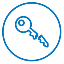 Broken key icon