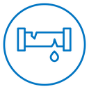 Broken pipe icon