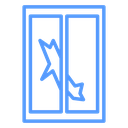 Broken window icon