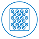 Bubble wrap icon