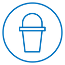 Bucket icon