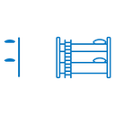 Bunk bed icon