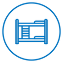 Bunk bed icon