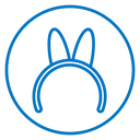 Bunny ear icon