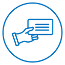 Business card icon