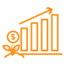 Business Investments growth icon