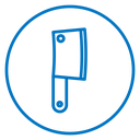 Butcher knife icon