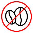 Caffeine free icon