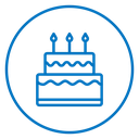 Cake birthday 3 icon