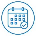 Calendar check icon
