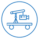 Camera crane icon