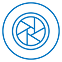 Camera shutter icon