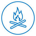 Campfire icon