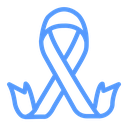 Cancer ribbon icon