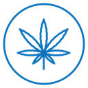 Cannabis leaf icon