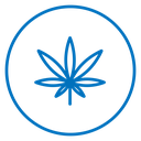 Cannabis leaf icon