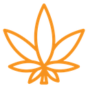 Cannabis leafs icon