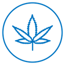 Cannabis Plant Leaf icon