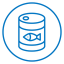 Canned food icon