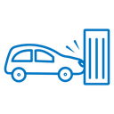Car accident icon