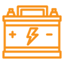 Car battery icon