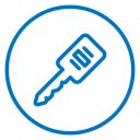 Car ignition icon