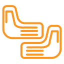 Car mud flap icon