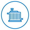 Car radiator icon