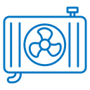 Car radiator icon