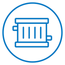 Car radiator Color Outline icon