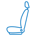 Car seat icon