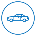 Car side view icon