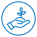 Care of plant icon