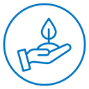 Care of plant icon
