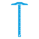 Carpenter ruler icon